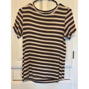 Zara striped Tshirt. Size M